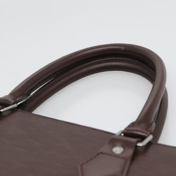LOUIS VUITTON Epi Sac Plat Hand Bag Mocha Brown M5908d M5908d - Picture 8 of 16